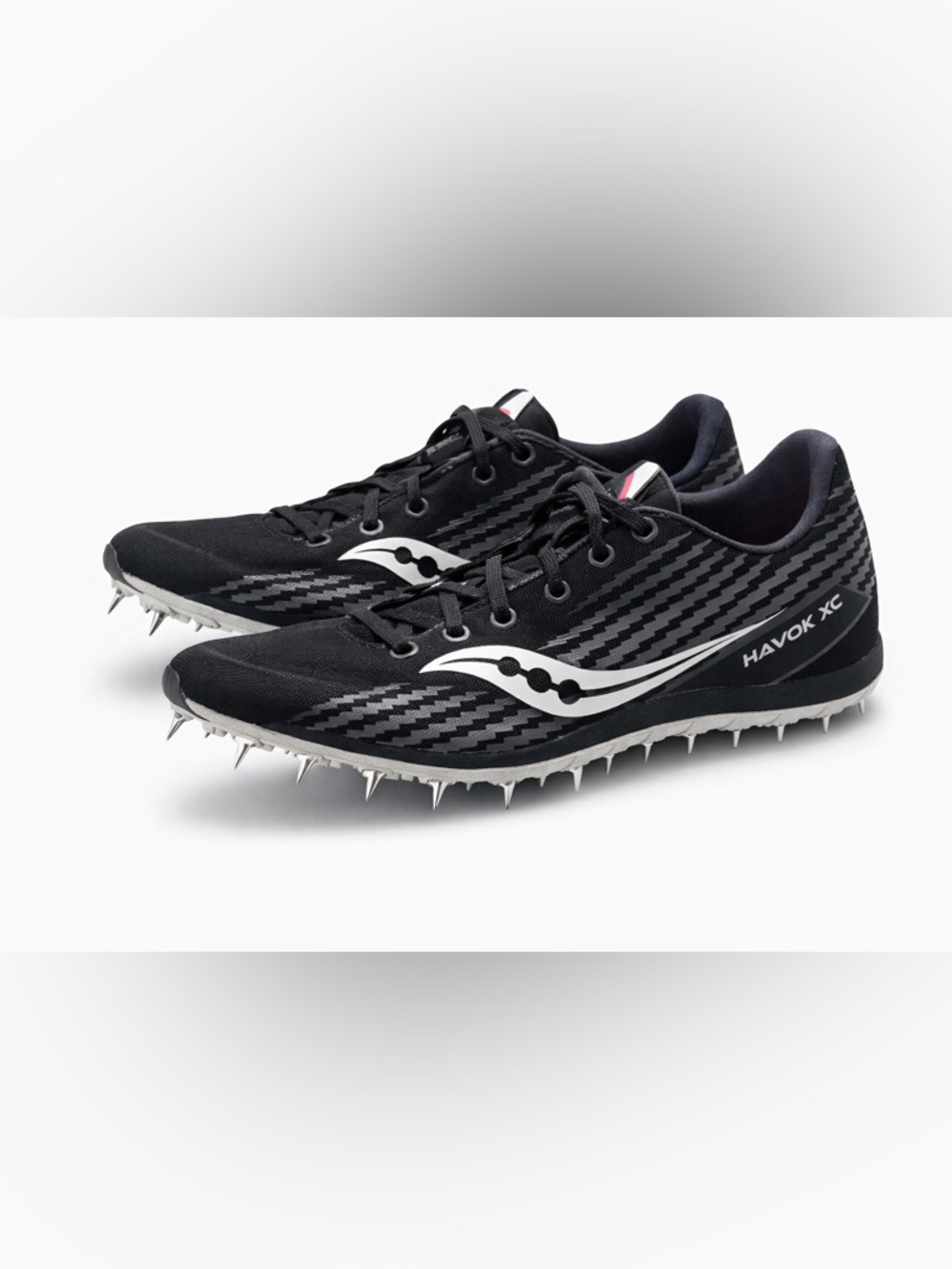 Saucony Men’s Havok XC 3 Track Spikes Black Racing Running Shoes Size 9